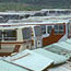 Hundreds of busses take loads of tourists to Badaling.