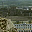 Above the Yungang caves are the remains of a Qing Dynasty fortress.